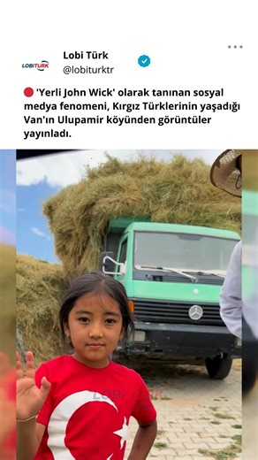 Lobi Türk on Instagram: "‘Yerli John Wick’ olarak tanınan sosyal medya fenomeni, Kırgız Türklerinin yaşadığı Van’ın Ulupamir köyünden görüntüler yayınladı. 🇹🇷🇰🇬 🎥 : @yerlijohnwick ———- #kyrgyzstan"