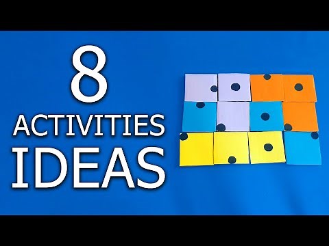 8 DIFFERENT ACTIVITIES IDEAS - 4 Year Old Learning Activities At Home