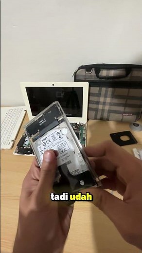 How to convert a hard disk into external storage for a laptop using an HDD enclosure