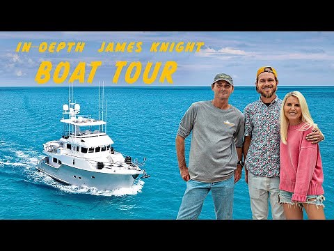 IN DEPTH WALK THROUGH of OUR NORDHAVN 55 TRAWLER with JAMES KNIGHT #266