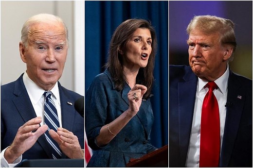 Who are the candidates running in the 2024 US presidential election?