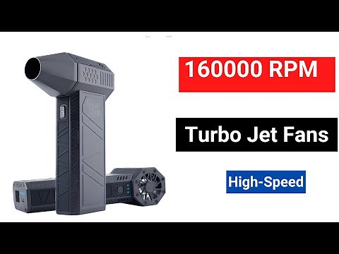 Best 160000 RPM Turbo Jet Fan Review | Powerful High-Speed Electric Air Blower