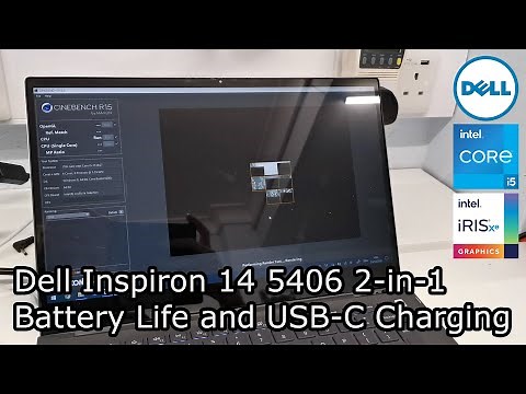 Dell Inspiron 14-5406 Battery Life and USB-C charging tests