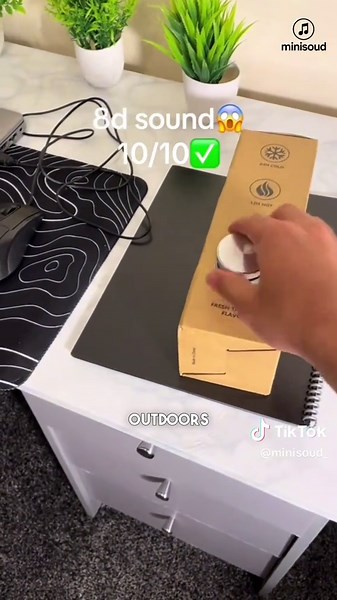 The sound that goes with you. Small in size, impressive in performance.