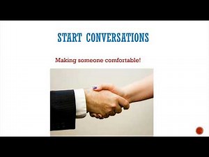How to Start Conversations