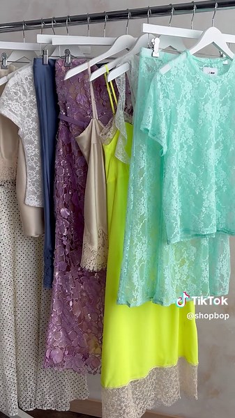 Adorn your closet with lace details that read fresh—not frothy. Shop via link in bio.