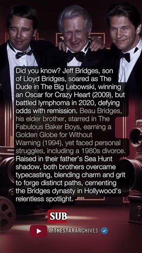 Lloyd Bridges, Children: Jeff Bridges, Beau Bridges