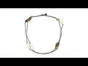 Rarities Moonstone, Labradorite and White Topaz 401/4" N...