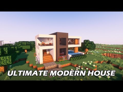 Minecraft: Ultimate Modern House with Swimming Pool