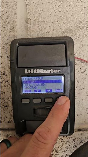 880LM Wall Control on LiftMaster 98022 - Turn on TTC automatic close function