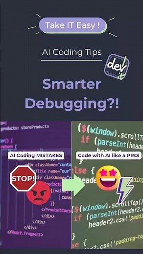 AI Debugging Hack: Fix Code FASTER! 🚀 #ai #programming #coding