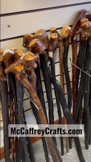 Blackthorn walking sticks