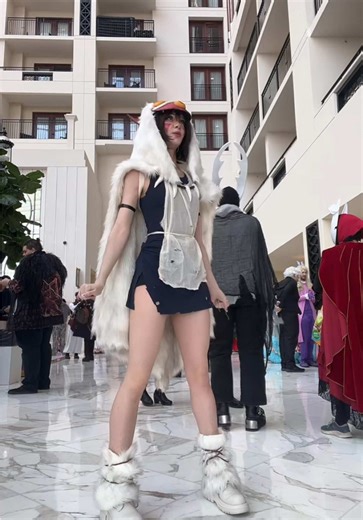 just another gazebo incident #katsucon #cosplay #princessmononoke #ghibli