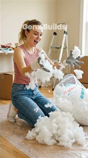 How to Make a Magical DIY Cloud Ceiling with LED Lights! ☁️✨