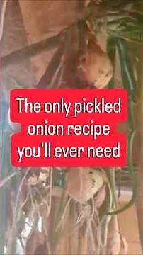 The ONLY pickled onion recipe you will ever need