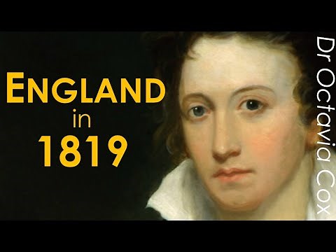 Percy Bysshe Shelley poem ‘England in 1819’ line by line analysis & context | Romanticism poetry