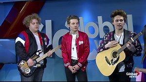Winnipeg based band Encore performs on Global News Morning