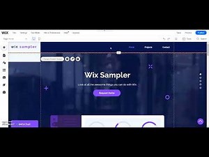 Wix Sampler Tutorial Series #7: How to Resize and Move Elements in WIx