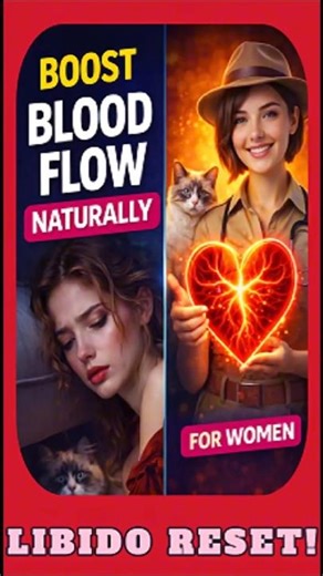 Boost Blood Flow Naturally for Woman 🌿 Improve Circulation Daily #libidobooster