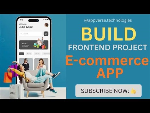 Build a Full E-commerce App Frontend | State Management Tutorial for… | Alizay Aliyy