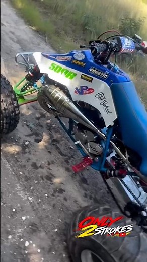 Would You Pick This Over a Banshee? 🤔 #quadzilla #lt500r #2stroke #suzuki
