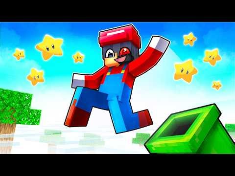 REBORN as MARIO in Minecraft!