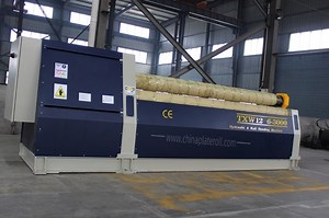 [Hot Item] Three Roller Pipe Bending Machine Ss Plate Rolling Machine CNC Roll Bender