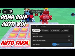 [💣OP] Bomb Chip Script Roblox | Auto Win | Auto *KEYLESS* Win Every Time