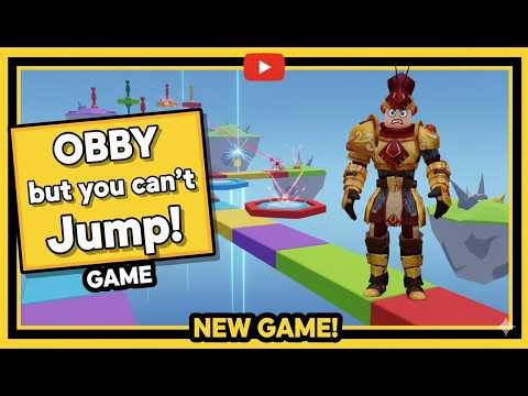 Roblox Obby But You Can’t Jump 😱 | Impossible Challenge!