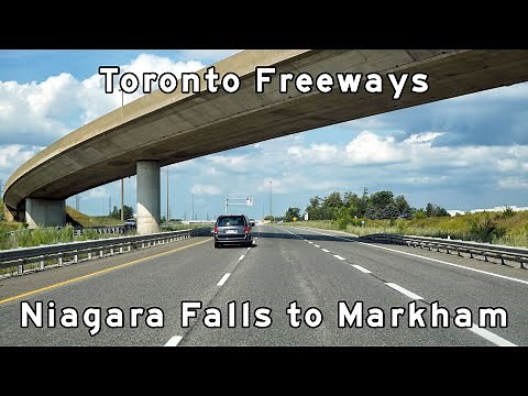 Toronto Freeways - Niagara Falls to Markham - QEW, Highway 403 and 407 ETR - August, 2021