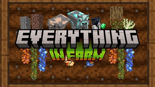 【MC】全新农业Mod！当你可以在农场种出一切资源？