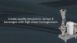 High Shear Mixer & Powder Dispersion Videos and Webinars