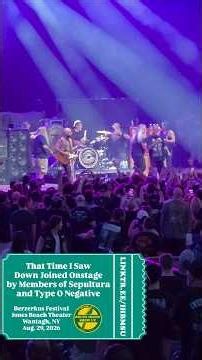 Down Joined by Sepultura + Type O Negative Members Onstage at Berzerkus Festival (Aug. 29, 2026)