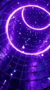 Neon Background 4K - Digital Tunnel Purple Swirl | Animated Background Video (Full 1H on Channel)
