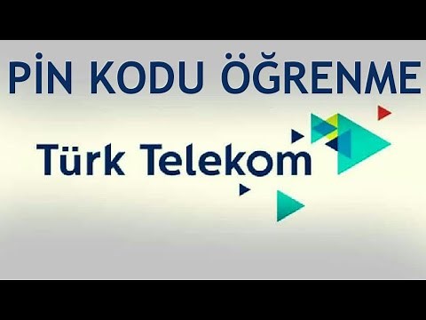 Türk Telekom Pin Kodu Öğrenme