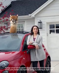 310 reactions · 69 shares | Maybe the only thing more soothing than saving an average of $507 on auto insurance is petting an alpaca over and over and over again. | State Farm | Facebook