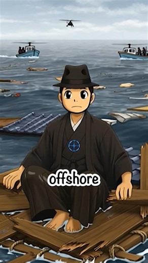 He Survived 2011 Tsunami Stuck For Two Days In Sea #encryptedpast #viral #shorts #shortsviral