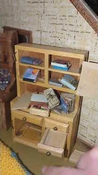 Adorable vintage dollhouse Tour #doll #dollhouse #vintage #miniature #dollrepaint #dollhousetour