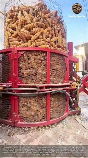Game Changer for Farmers: This Loader Attachment saves time and labor during harvest