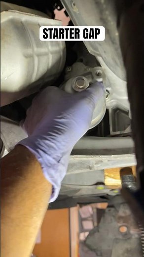 Lexus IS350 IS250 Starter Removal Time Saver Tech Tip