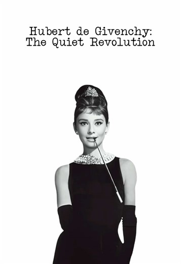 Elegance never shouts — it whispers. This Sunday, discover the full story of Hubert de Givenchy, the designer who redefined modern elegance through simplicity, grace, and timeless style. From his legendary collaboration with Audrey Hepburn to the silhouettes that shaped haute couture, this video explores the legacy of a man who believed fashion should serve beauty — not overpower it. ✨ Full video coming this Sunday. #HubertdeGivenchy #Givenchy #HauteCouture #FashionHistory #ClassicFashion