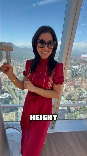 Sky Costanera Open Air View 🇨🇱 | Tallest Building in South America + Earthquake-Resistant Design!