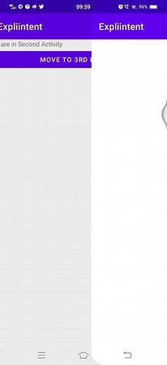 Explicit Intent in Android Tutorials | AndroIndian