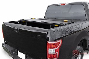 Toyota Tundra Flip Back Hard Tri-fold Tonneau Cover
