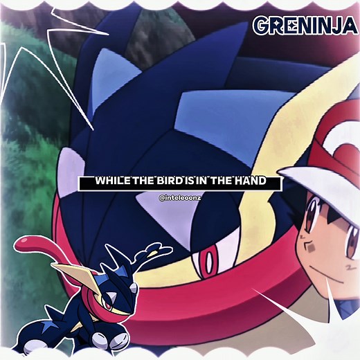 Greninja and Inteleon Sticker Placement