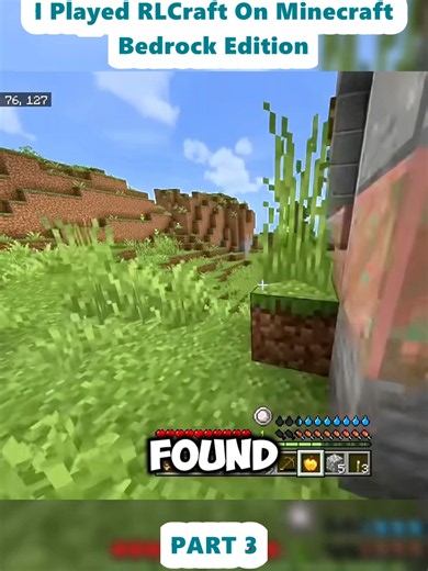 RLCraft Bedrock: Shelter, Mining & XP Farm Genesis