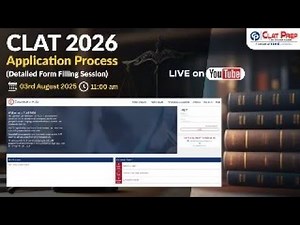 CLAT 2026 Application Guidance Session | Form Filling | CLAT 2026 | Clat Prep