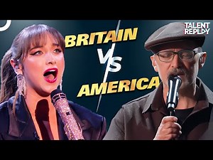America VS Britain! Richard Goodall VS Sydnie Christmas!