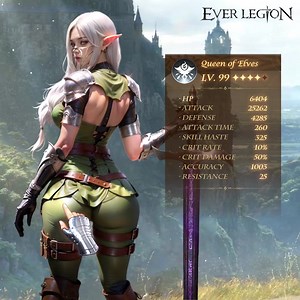 Top-notch 3D visuals interesting storylines to bring you a truly magnificent gaming experience!🤣 | Ever Legion