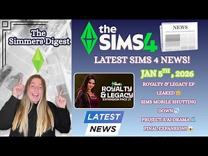 👑 EA’s Royal Farewell? Royalty & Legacy EP LEAK as Sims Mobile Shuts Down & Project X Gets Messy 😱📉